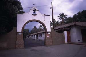 Archway to school